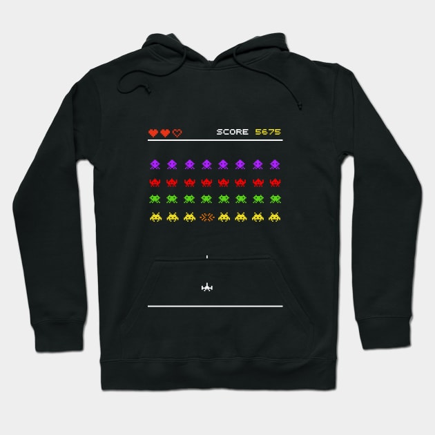 Pixel Game Hoodie by SunsetSurf